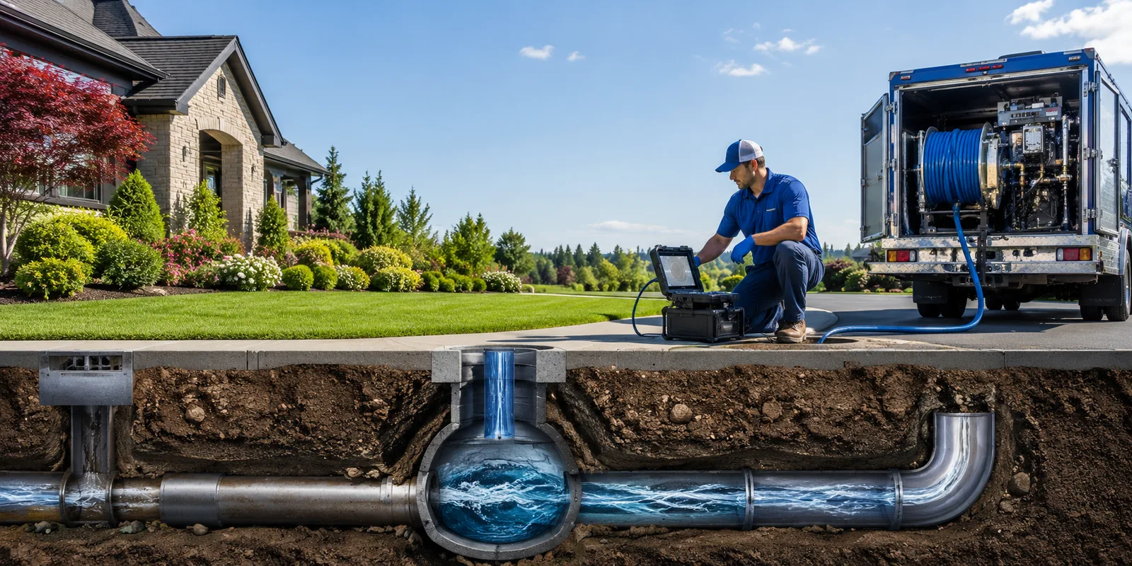 Drainage restoration information for Calhoun, LA